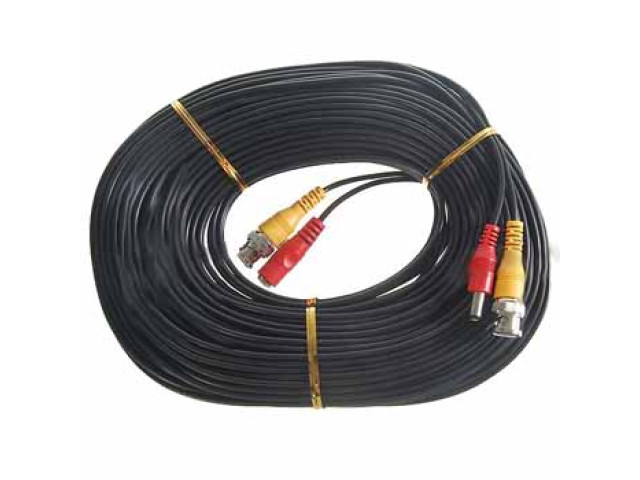 BNC video + DC napájecí kabel pro AHD/TVI i CCTV systém - 40m