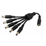 CCTV-SPLITTER napájecí rozbočka 1/5 pro napájení CCTV kamer, rozbočovač