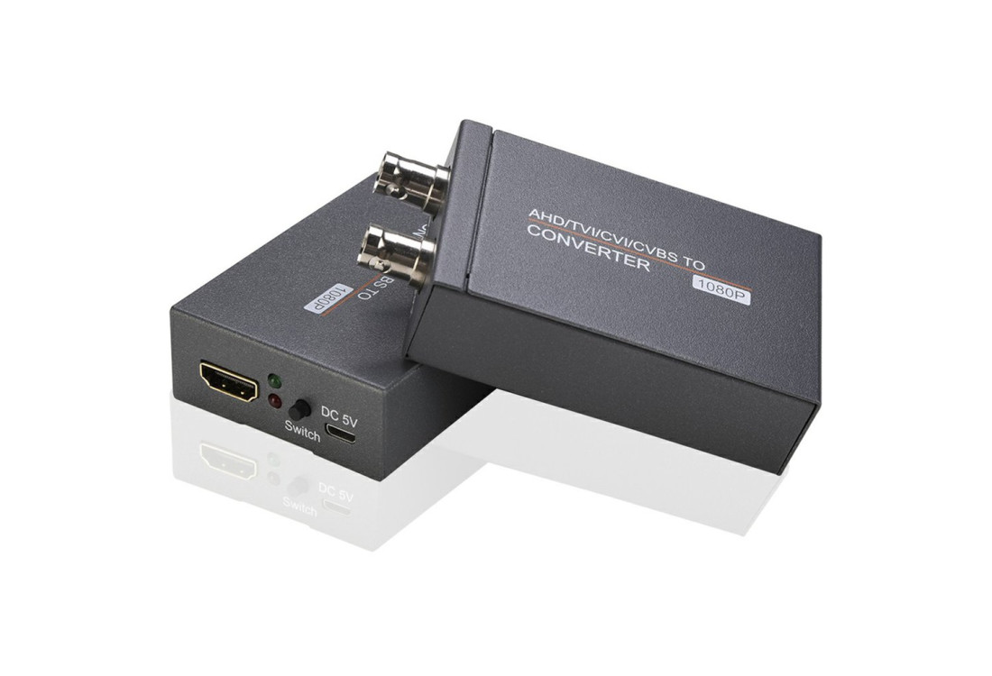 4K převodník videa TVI/AHD/CVI to HDMI & VGA & CVBS AHD1509 II